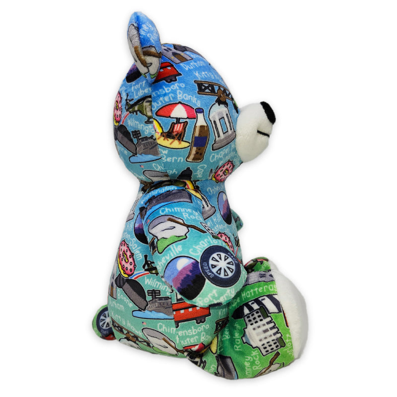 9" North Carolina Totally United™ Eco Teddy Bear