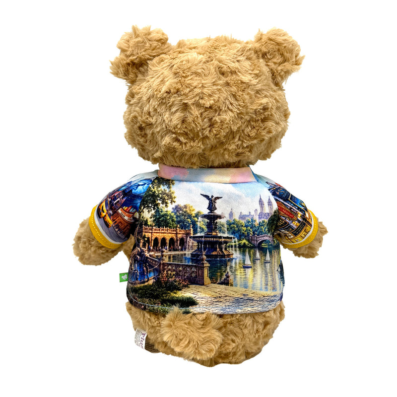 9” New York City Teddy Bear • DestiWear™ • Souvenir Plush