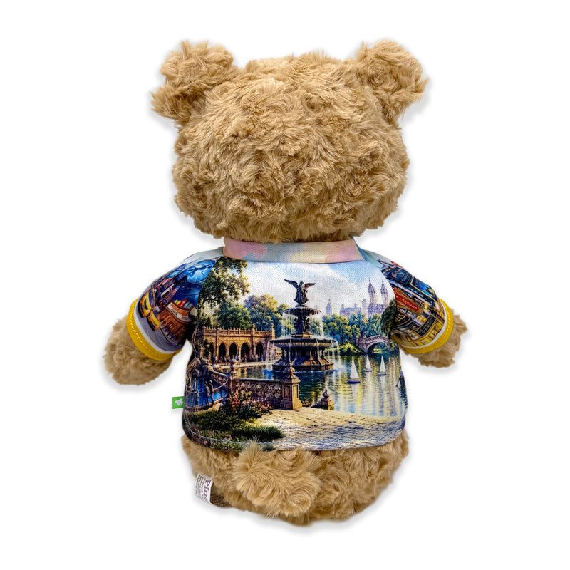 9” New York City Teddy Bear • DestiWear™ • Souvenir Plush
