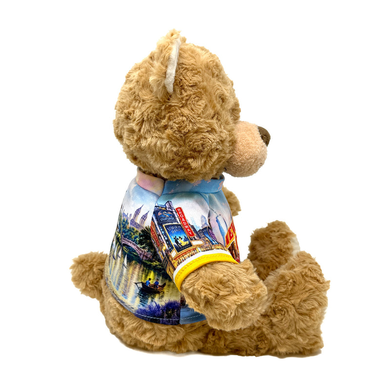 9” New York City Teddy Bear • DestiWear™ • Souvenir Plush