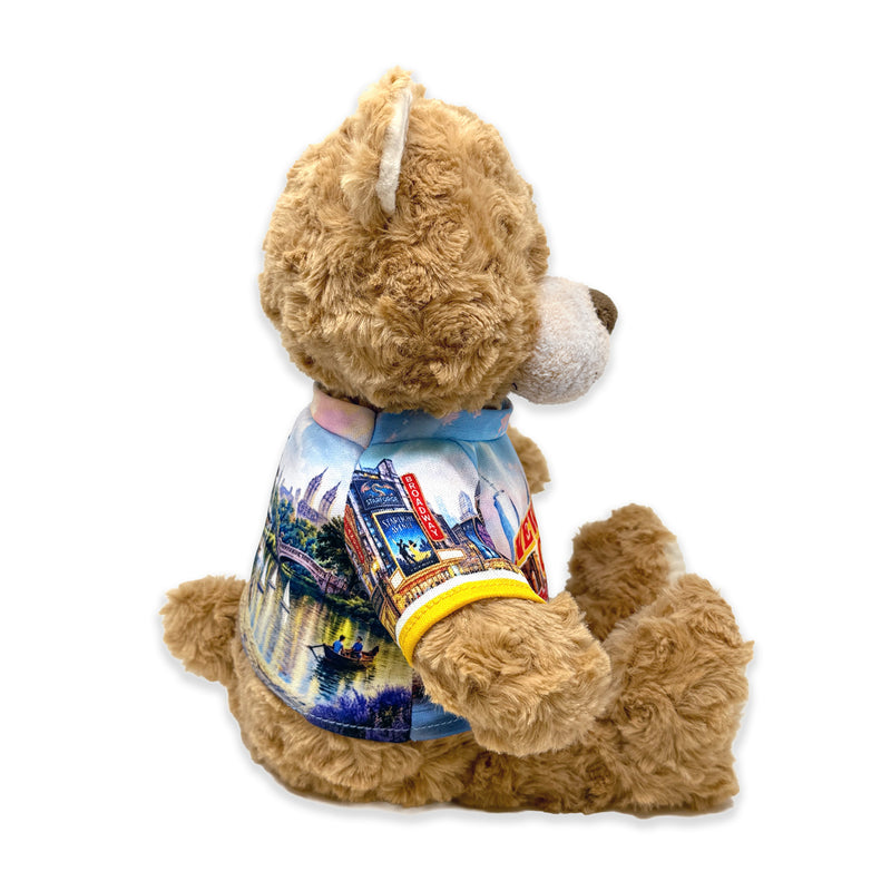 9” New York City Teddy Bear • DestiWear™ • Souvenir Plush