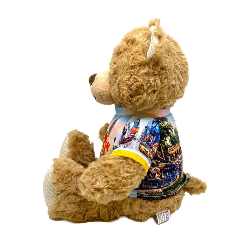 9” New York City Teddy Bear • DestiWear™ • Souvenir Plush