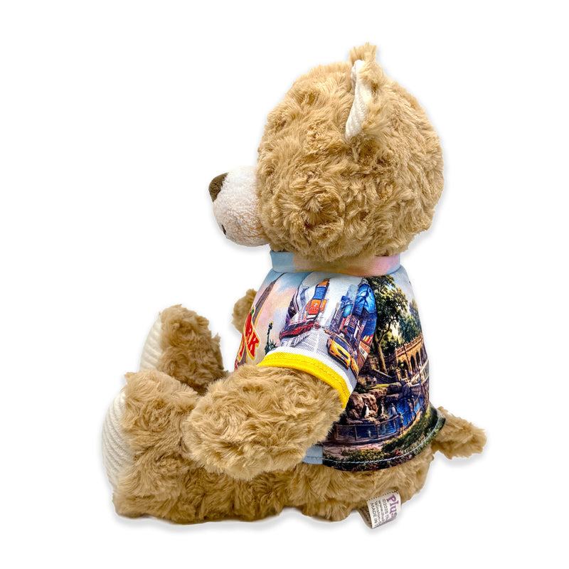 9” New York City Teddy Bear • DestiWear™ • Souvenir Plush
