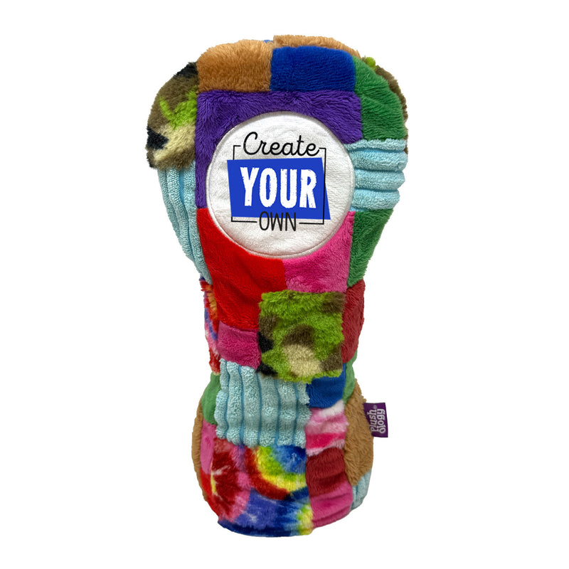 12" Eco Friendly Create Your Own Patchwork Golf Driver Head Cover