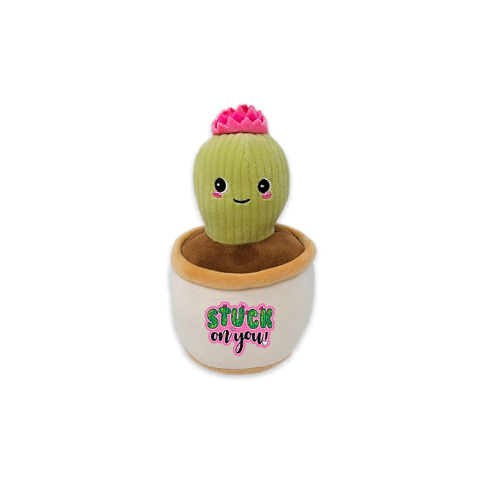 6in Squishy Pink Barrel Cactus - Limited Valentine's Edition