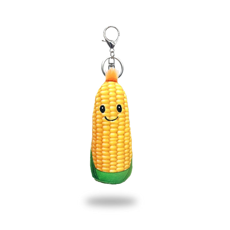 Squishy Corn Cob Keychain