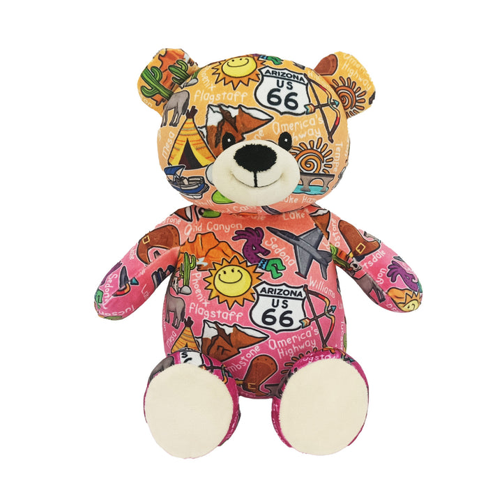 9" Arizona Totally United™ Eco Teddy Bear