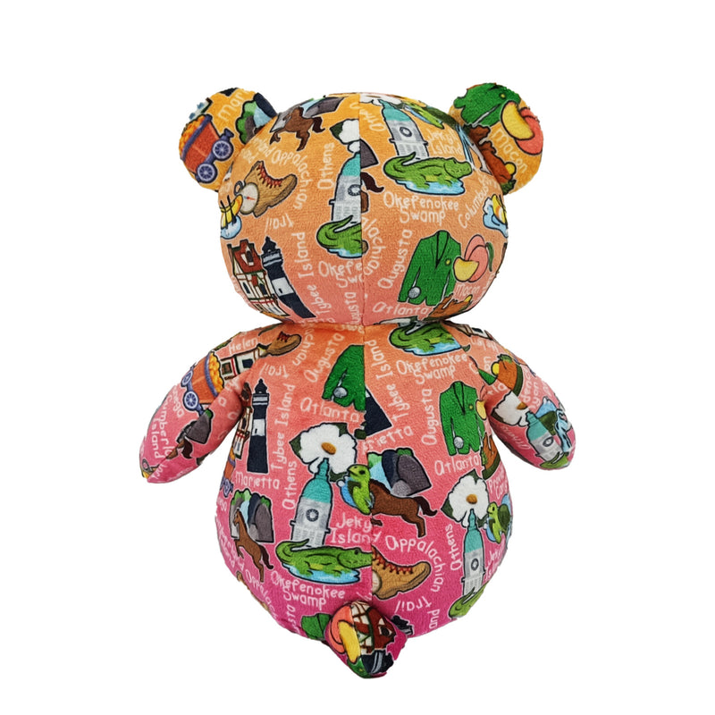 9" Georgia Totally United™ Eco Teddy Bear