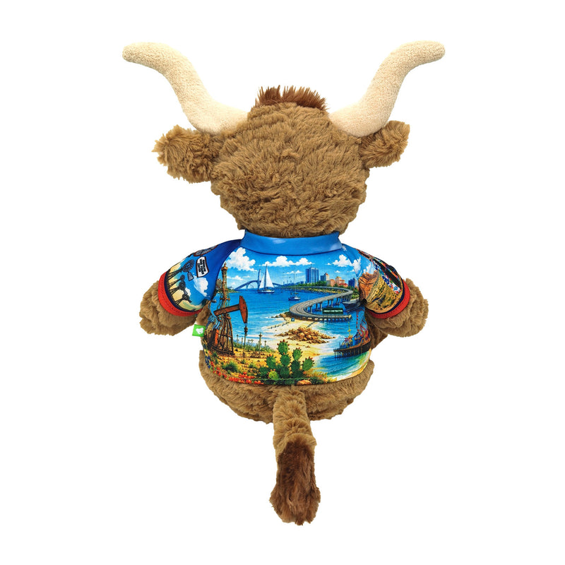 9” Texas Longhorn • DestiWear™ • Souvenir Plush