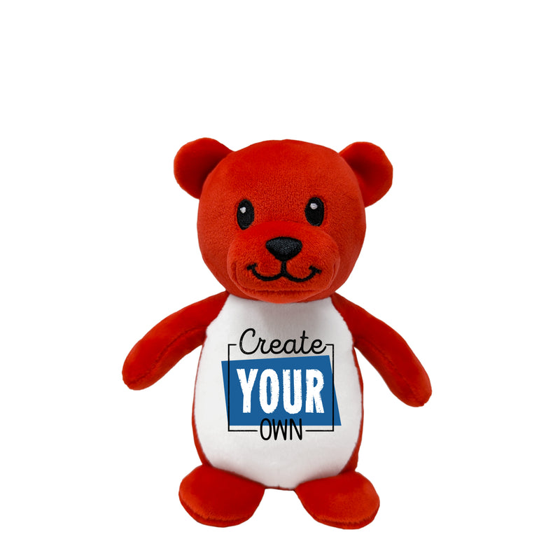 6" Create Your Own Red Teddy Bear Squishy