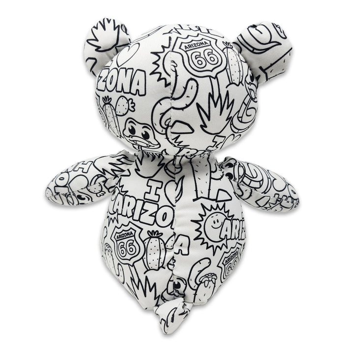 8.5" Arizona Color Me Plush™ Teddy