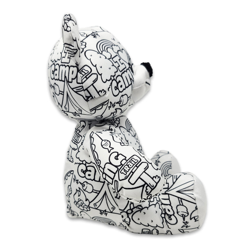 8.5" I Love Camping Color Me Plush™ Teddy