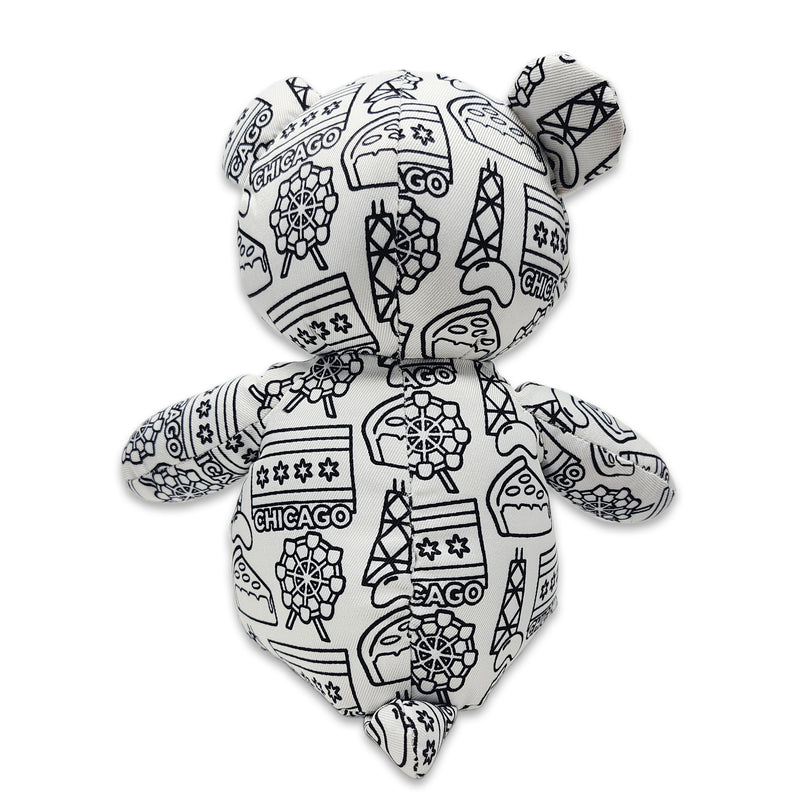 8.5" Chicago Color Me Plush™ Teddy