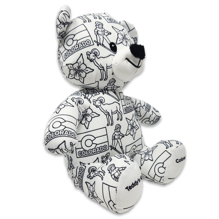 8.5" Colorado Color Me Plush™ Teddy