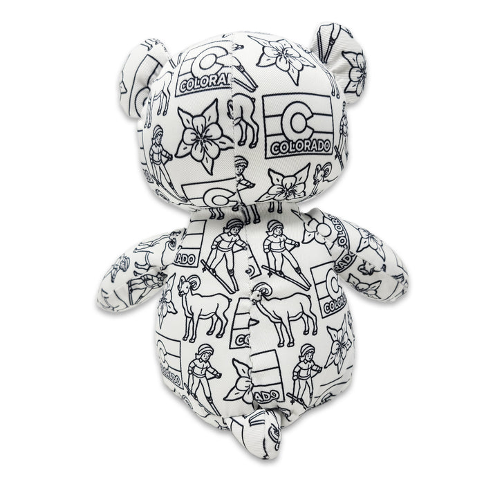 8.5" Colorado Color Me Plush™ Teddy