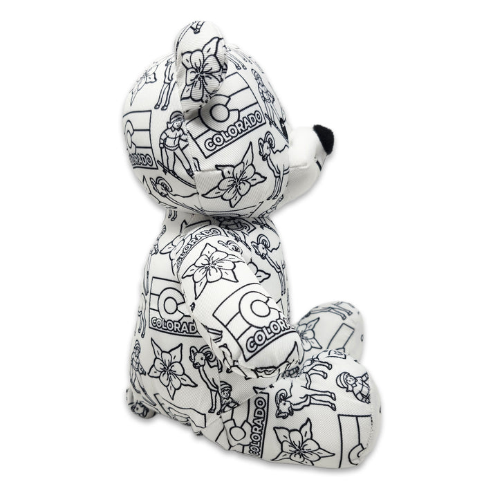 8.5" Colorado Color Me Plush™ Teddy