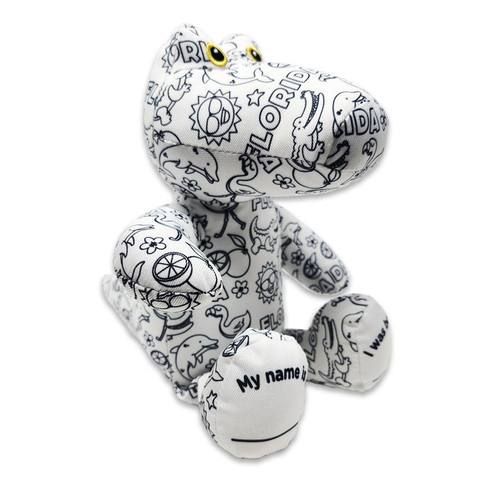 8.5" Florida Color Me Plush™ Alligator
