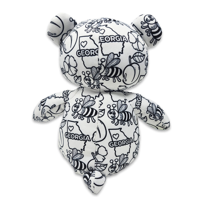 8.5" Georgia Color Me Plush™ Teddy