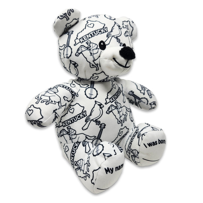 8.5" Kentucky Color Me Plush™ Teddy