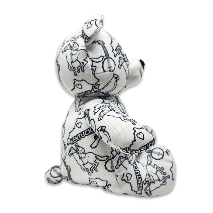 8.5" Kentucky Color Me Plush™ Teddy