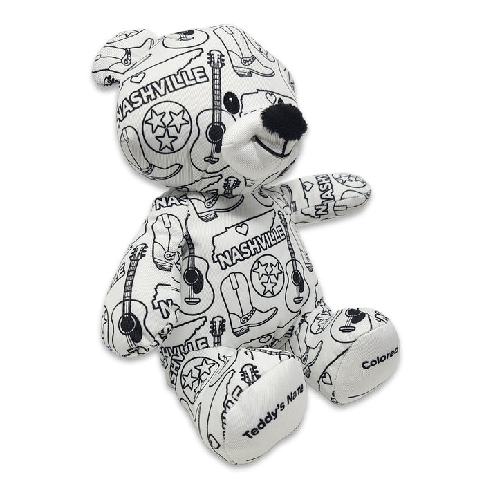 8.5" Nashville Color Me Plush™ Teddy