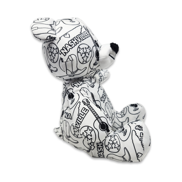 8.5" Nashville Color Me Plush™ Teddy