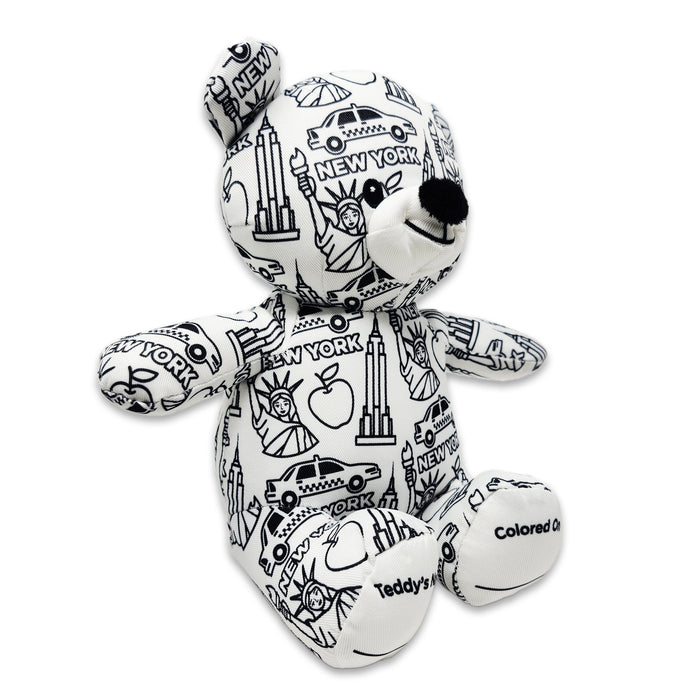 8.5" New York Color Me Plush™ Teddy