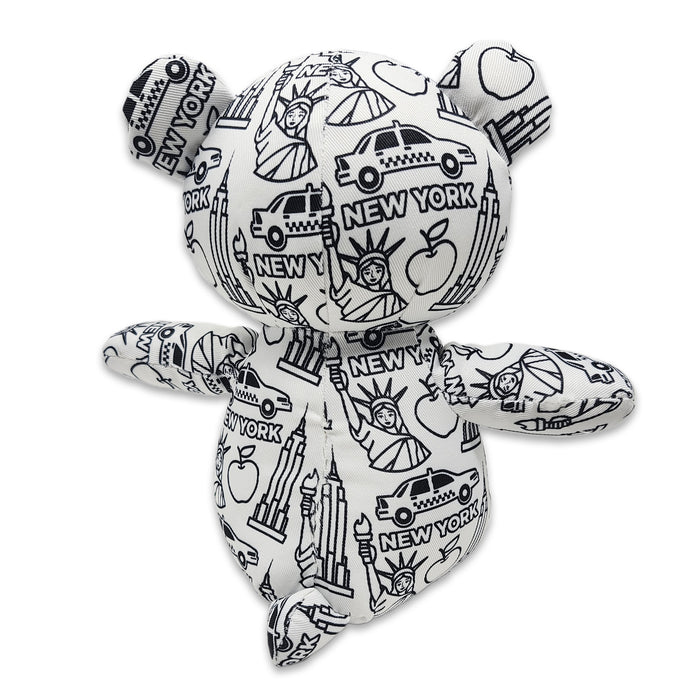 8.5" New York Color Me Plush™ Teddy