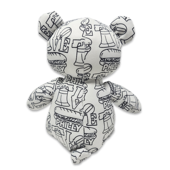 8.5" Philadelphia Color Me Plush™ Teddy