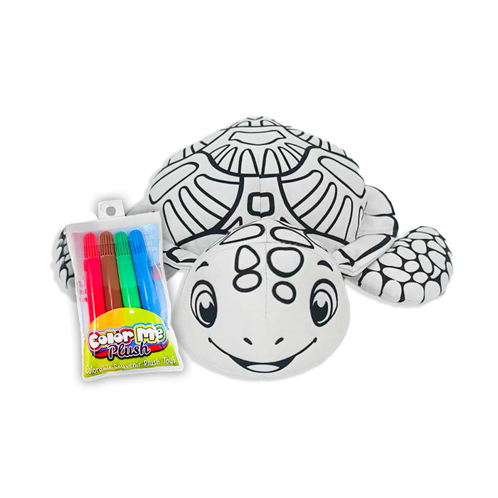 11" Color Me Plush Sea Turtle