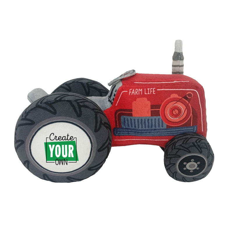 9.5" Create Your Own Farm Life Tractor Plushie