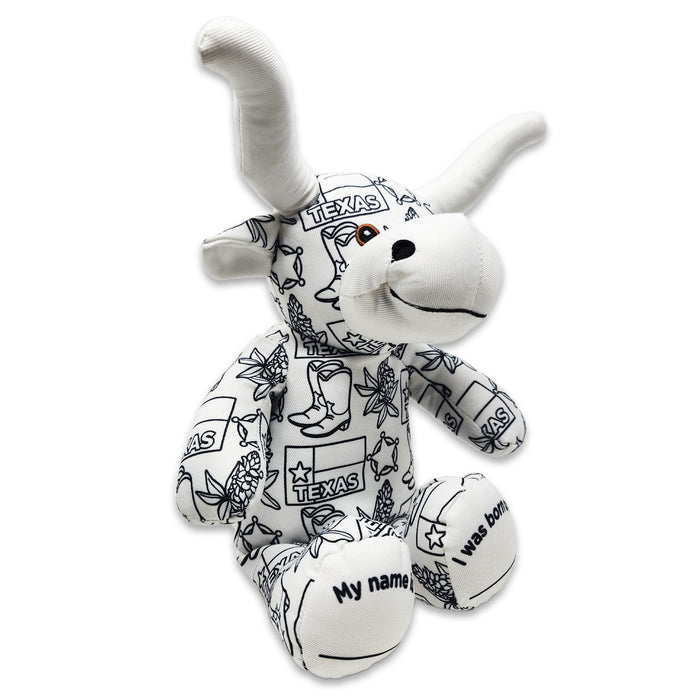 8.5" Texas Color Me Plush™ Longhorn