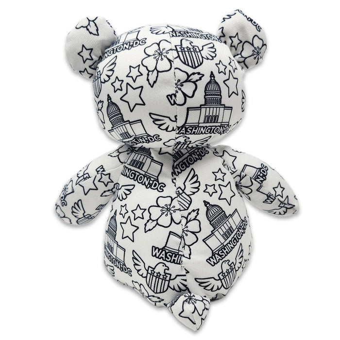 8.5" Washington DC Color Me Plush™ Teddy