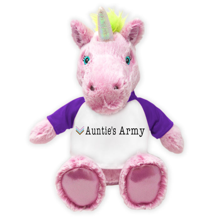 Auntie's Army 9" Unicorn