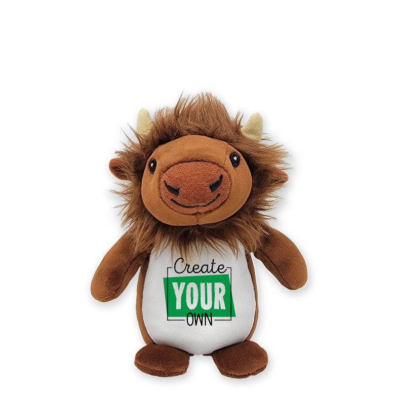 6" Create Your Own Bison Squishy