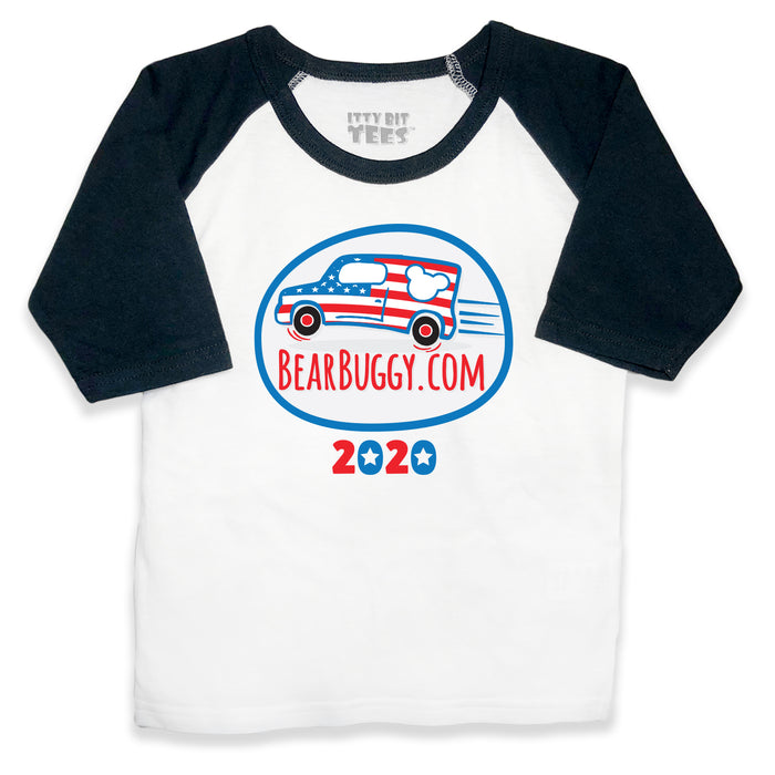 Limited Edition Bear Buggy® Raglan Toddler Shirts