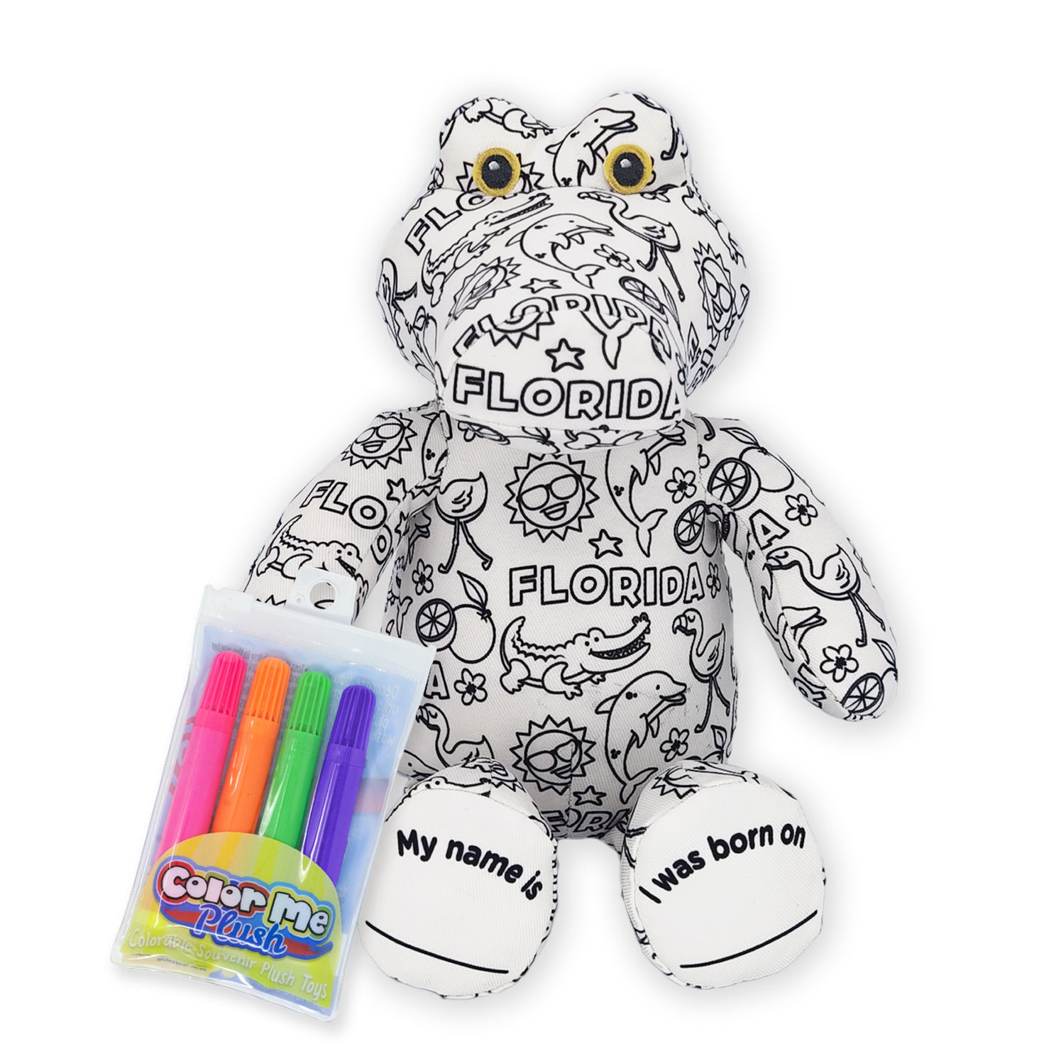 The Original Color Me Plush™ | Plushology®
