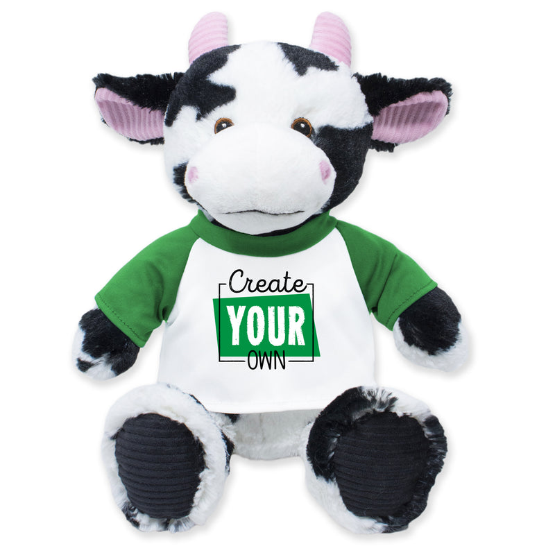 9" Create Your Own Cow Plushie