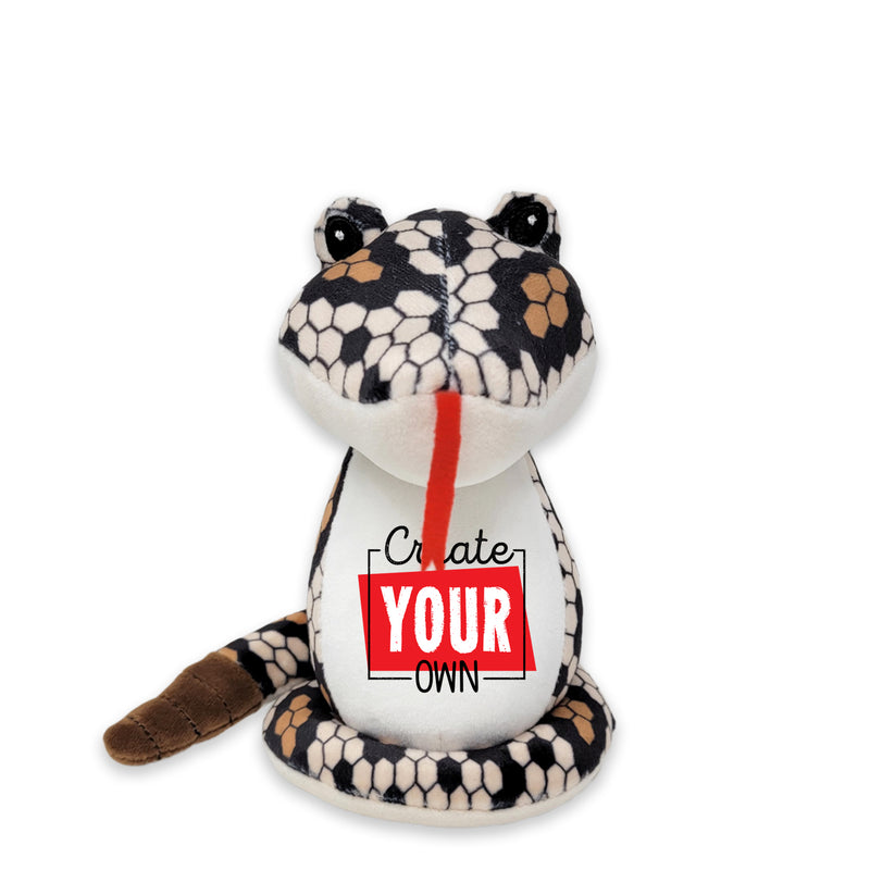 6" Create Your Own Diamondback Rattlesnake Squishy