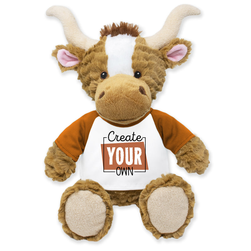 9" Create Your Own Longhorn Plushie