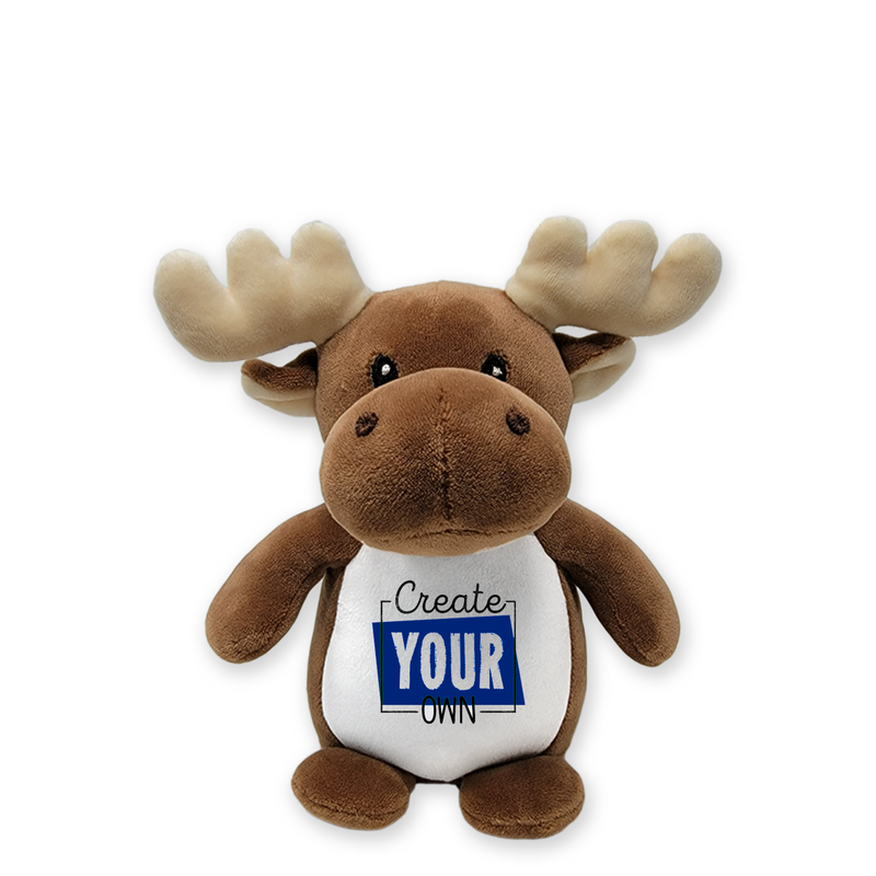 6" Create Your Own Brown Moose Squishy
