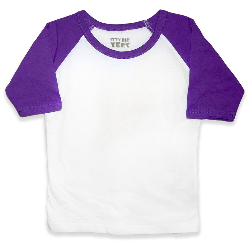 Create Your Own Raglan Toddler T-Shirt (Assorted Colors & Sizes) (CYO)