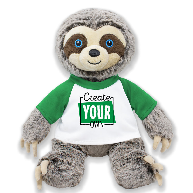 9" Create Your Own Sloth Plushie