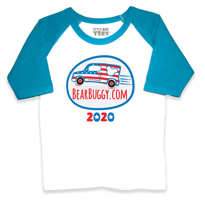 Limited Edition Bear Buggy® Raglan Toddler Shirts