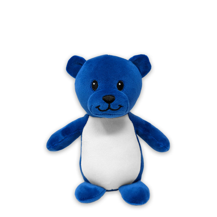 6" Squishy Blue Teddy Bear